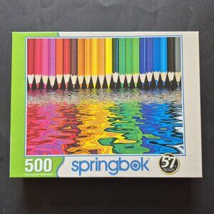 500 Piece "Pencil Pushers" Jigsaw Puzzle